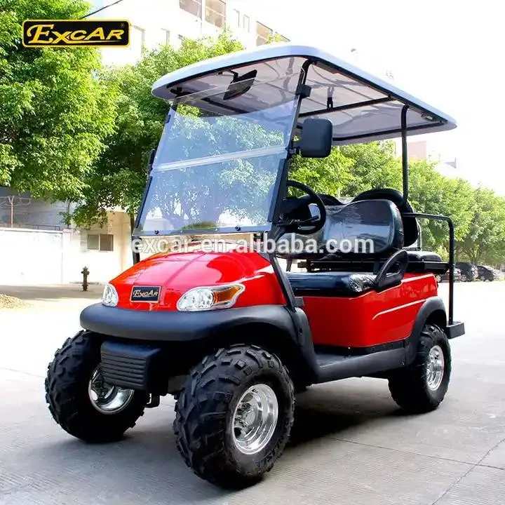 Wholesale 4 Seat Dune Buggy Golf Cart Electric Cars SUV Beach Buggy Car Flip-Flap Rear Seat