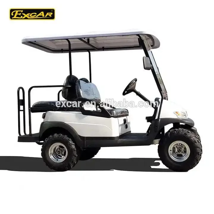 Wholesale 4 Seat Dune Buggy Golf Cart Electric Cars SUV Beach Buggy Car Flip-Flap Rear Seat