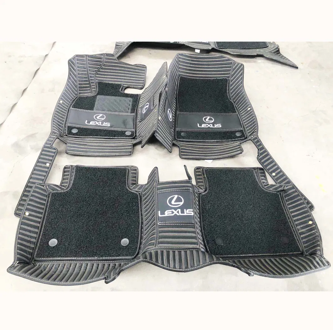 3D PVC Leather Car Mat for Different Type of Car Toyota Honda Benz BMW 3D PVC Car Mat