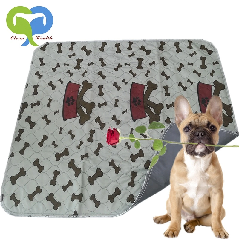 Custom Printed Logo Waterproof Pet Training Pad Leak-Proof Absorbent Dog PEE Mat