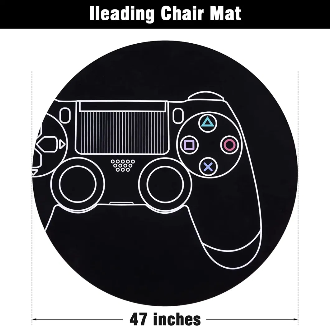 Gaming Chair Mat Playing Chair Mat for Hardwood Floor Floor Mats for Office Chair Computer Gaming Desk Mat for Rolling Chair Non-Slip Mat Rug Carpet