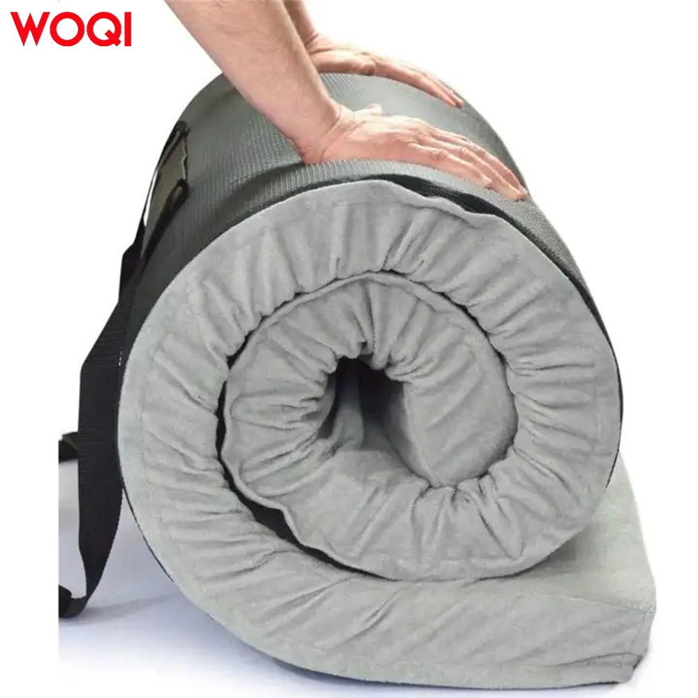 Cheapest Custom Roll up Camping High Quality Non Slip Bottom Waterproof Portable Folding Car Mat with Removable Cover