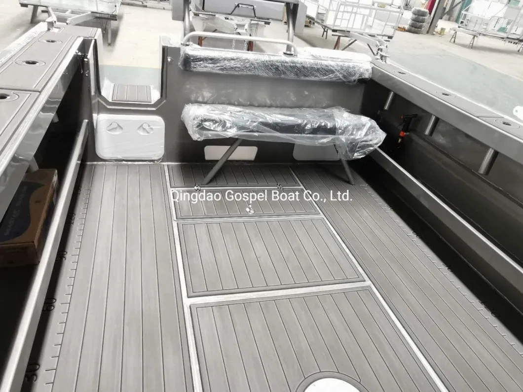 Gospel Aluminum Boat - 25FT /7.5m Center Cabin Aluminum Fishing Boat for Sale Australia