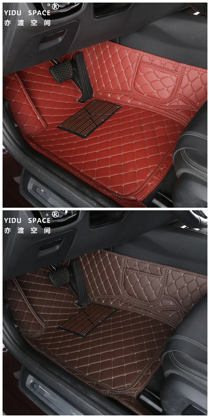 Wholesale Customized Leather Special Anti Slip 5D Carpet Car Mats