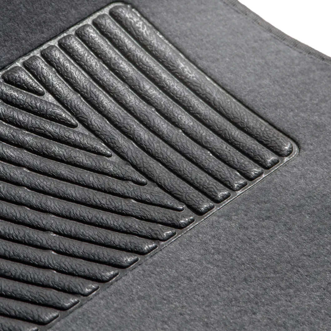 Gray Carpet Floor Car Mat