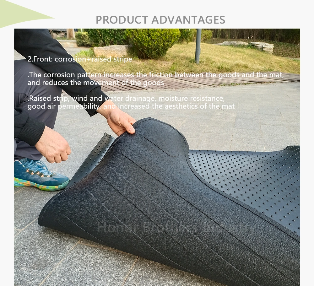 Heavy-Duty Rubber Cargo Box Liner Truck Bed Mat for Pickup Dodge RAM1500