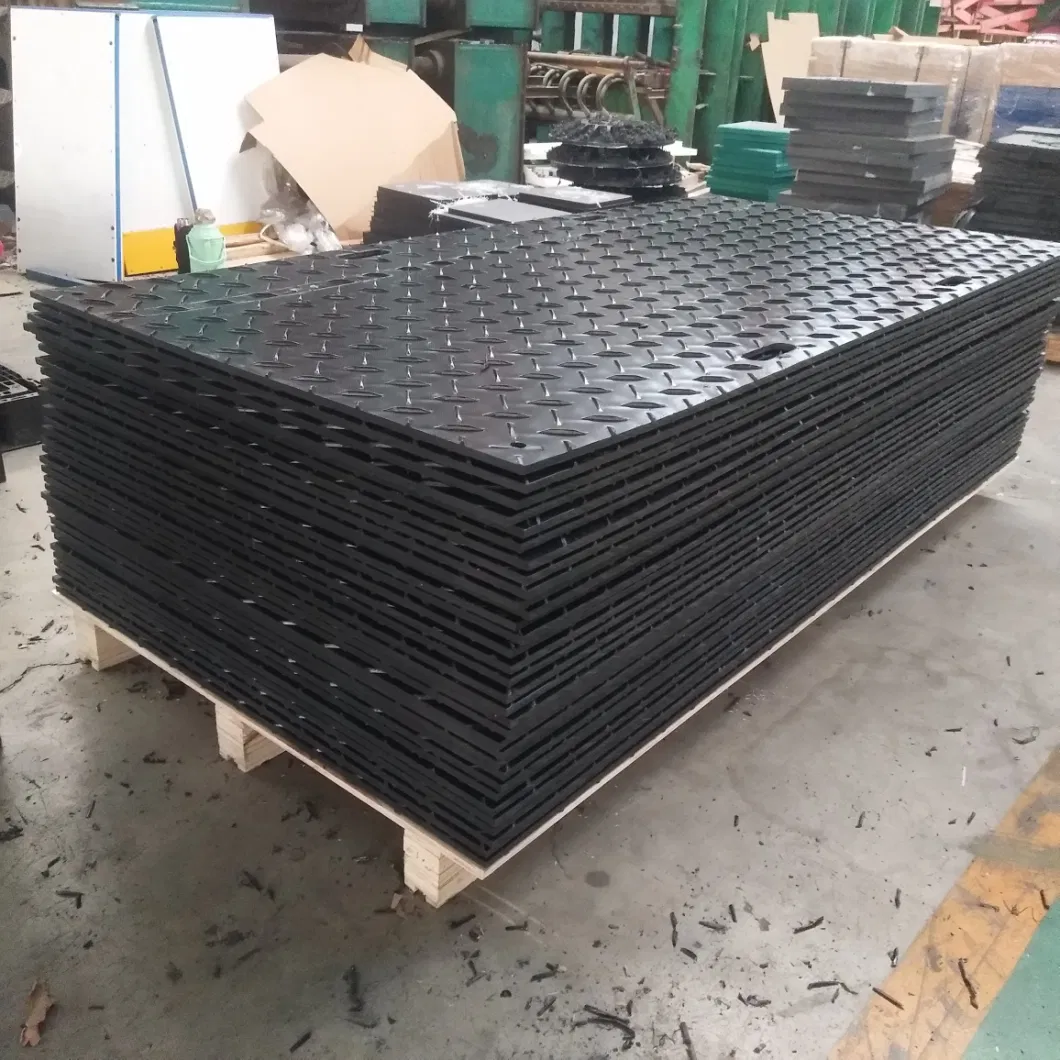 Unbreakable HDPE Temporary Floor Ground Protection Mat HDPE Access Mat