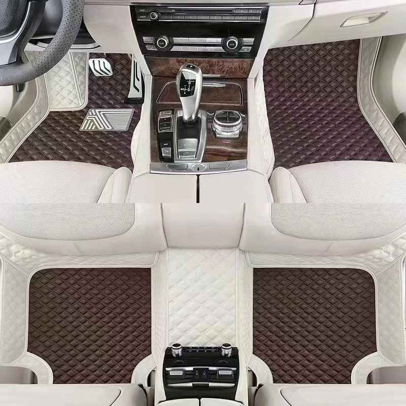 New Design All Weather Washable 3PCS Full Set 7D TPE Car Foot Mat