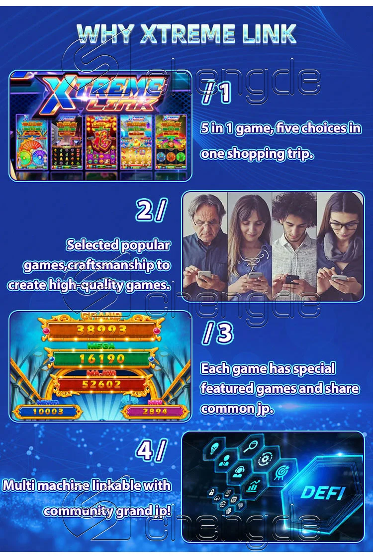 Customized Version Video Game Machine Board 777 Bigo Keno Fruit Slot Machine