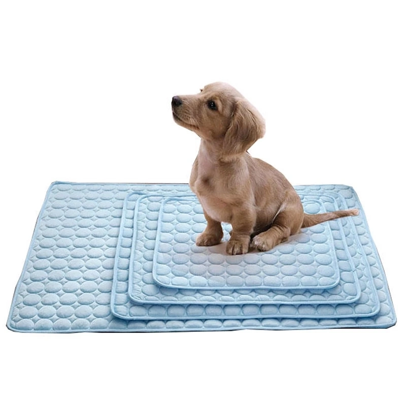 Dogs Cat Pad Blanket Sofa Breathable Cooling Summer Pet Mat