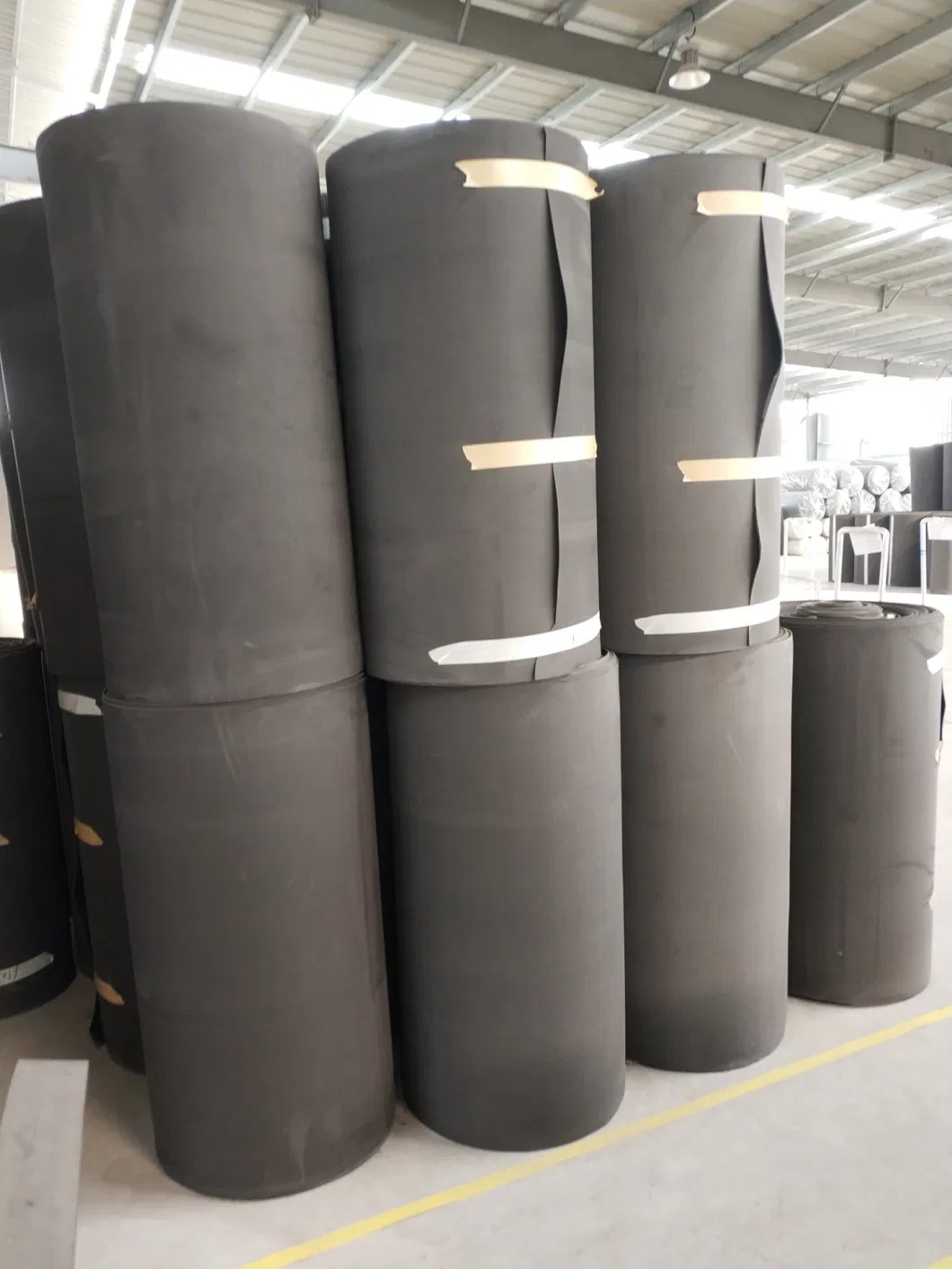 Waterproof and Moisture-Proof Black EVA Foam Underlayment Floor or Ground Mat in Rolls