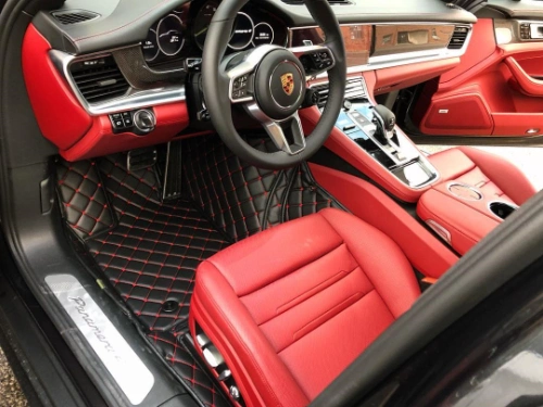 2024 Hot Selling Luxury Leather Custom Car Carpet Type Composite Car Floor Mats, Tell Us Your Car Model