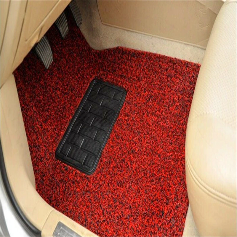 PVC Coil Car Mats with Velcro Backing