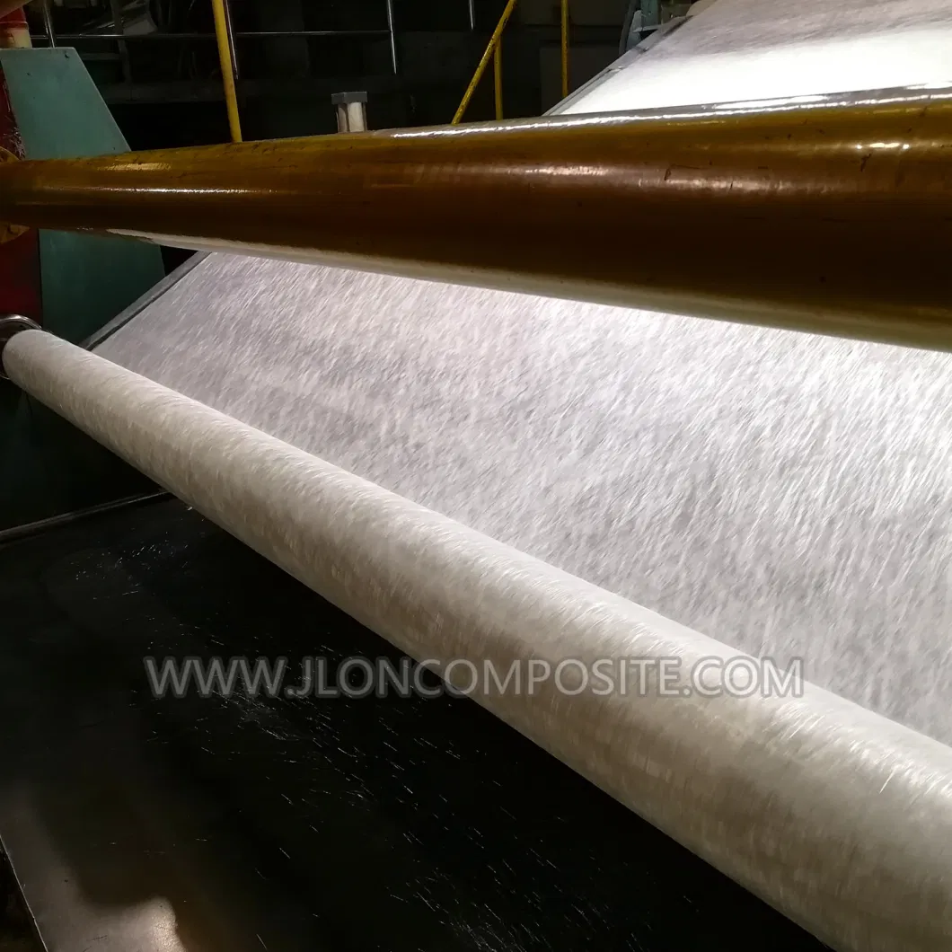 50mm to 3200mm Width P30 Chopped Strand Mat Glass Fiber for FRP Roofing Sheet, Panels, Tanks, Boats, Complete Set of Sanitary Equipment, Automotive Parts