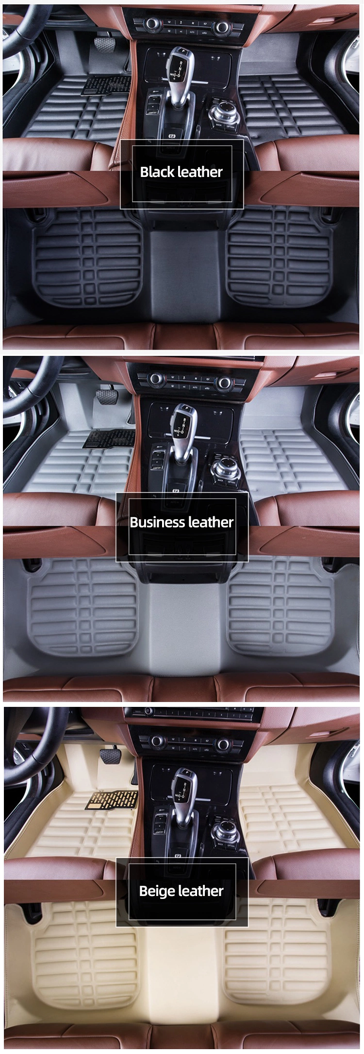 High Quality Custom Auto 5D 7D Car Floor Mat