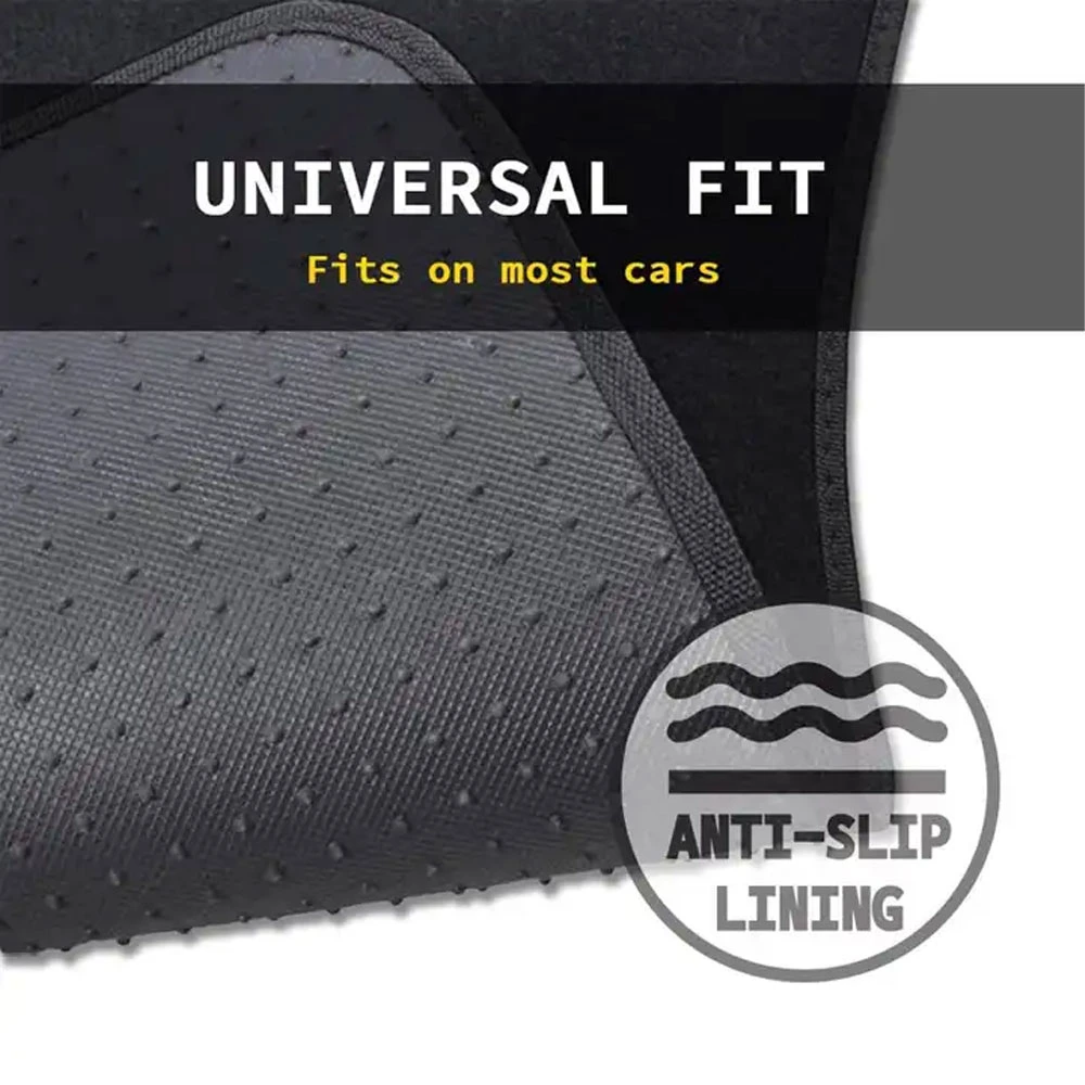 Universal Fit Set of 4 Carpet Floor Mat for Car SUV Trucks Sedans Vans