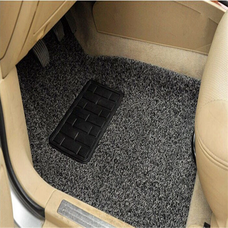 PVC Coil Car Mats with Velcro Backing