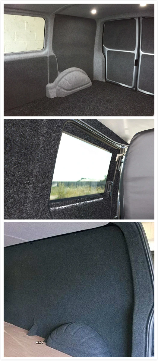 Prime Quality Nonwoven Automotive Felt Fabric Cover 4 Way Stretch Van Lining Carpet Mat