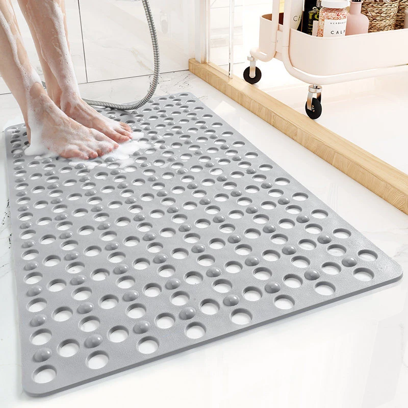 Soft Baby Bath Mat with Bubble Texture Anti Slip Machine Washable Eco-Friendly Material