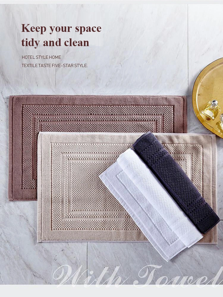 Cheap Price China Factory Supply Soft Toilet Jacquard Bath Mat