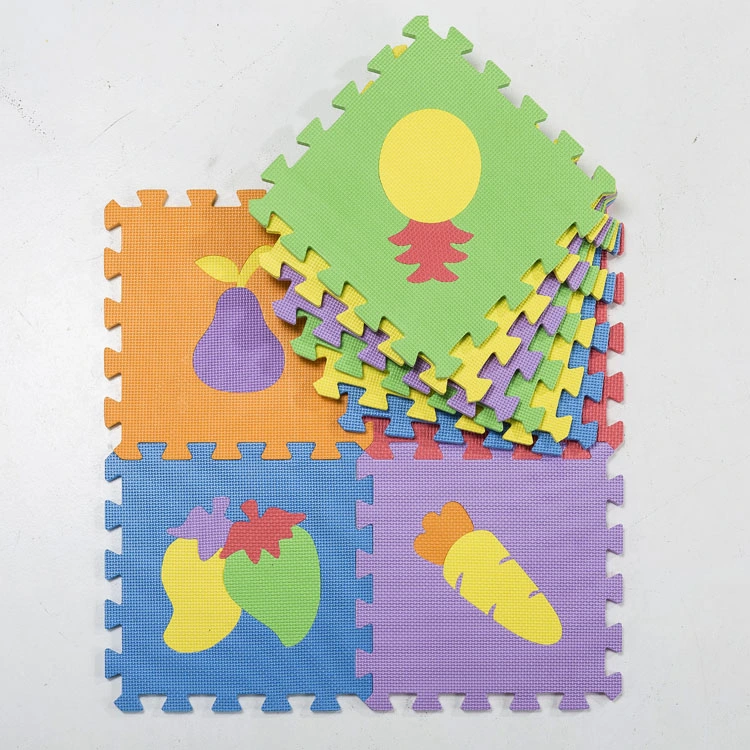 Colorful Wholesale Cheap Price 30X30 60X60 Eco Friendly EVA Foam Puzzle Play Mat for Baby and Children