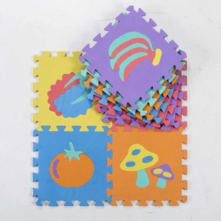 Colorful Wholesale Cheap Price 30X30 60X60 Eco Friendly EVA Foam Puzzle Play Mat for Baby and Children