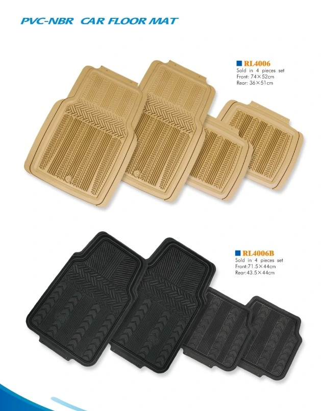 Plastic, PVC and Rubber Material Carpet Car Mats