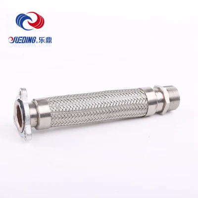  Exhaust Braided Inner Flex Extension Pipe Connector Tube