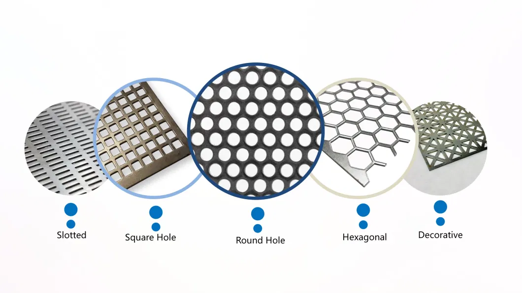 Inox Steel Round Hole Filter Hole Plate Stainless Steel Perforated Mesh Sheet