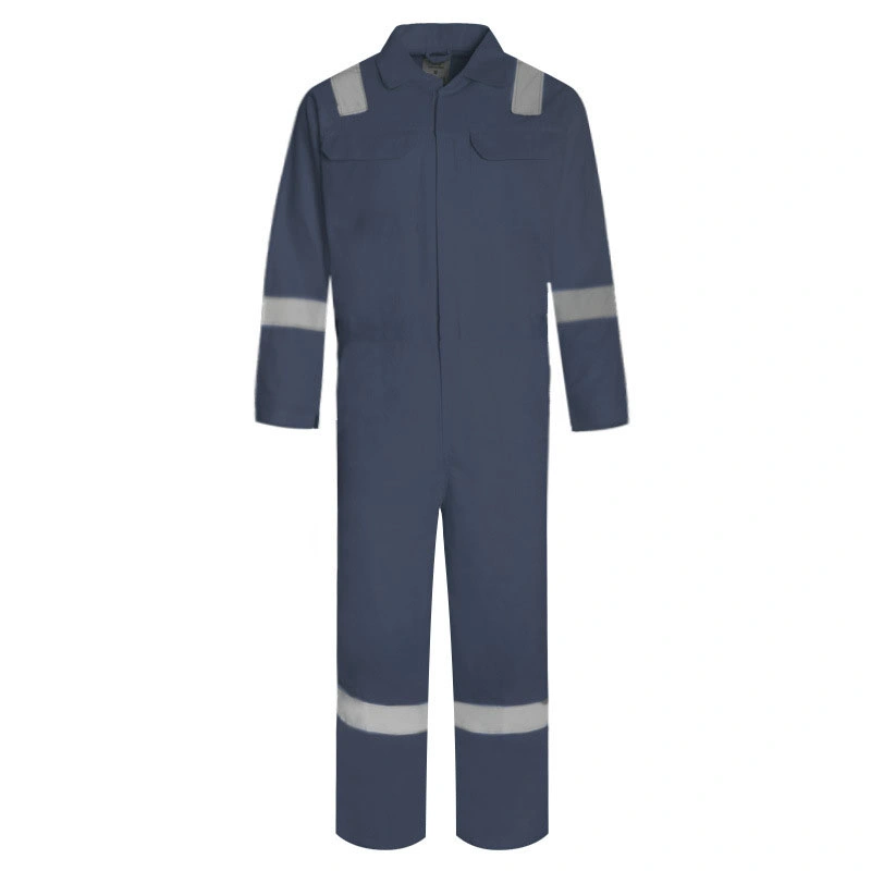 High Quality 100%Cotton Overalls Men Custom Design Anti-Static Reflective Safety Labor Workwear