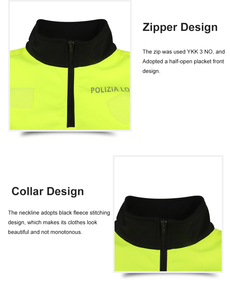 Custom Winter Wholesale Hot Sale High Quality High Visibility Softshell Jacket