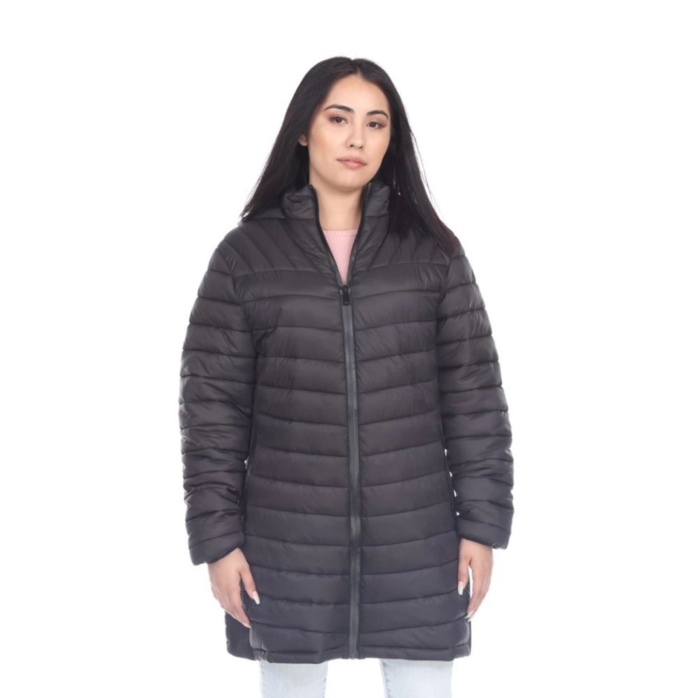 Custom Winter Warm Puffer Coat Women Long Jackets