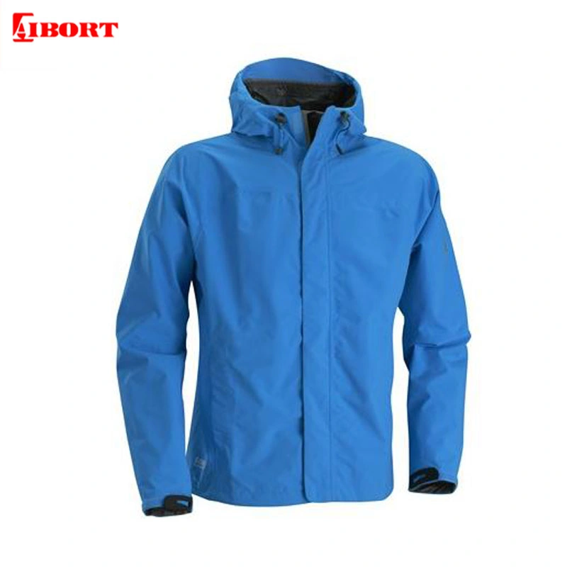 Aibort Custom 100% Polyester Waterproot Sport Men Running Windbreaker Jacket