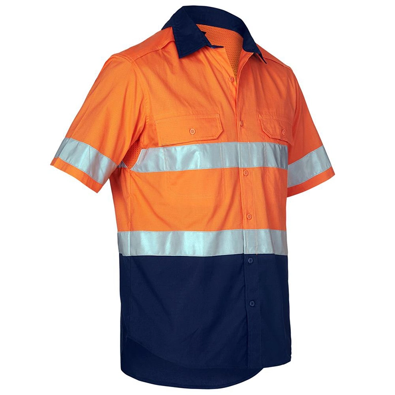 Factory Supply Cotton Drill Coal Mining Australian Custom Safety Workwear