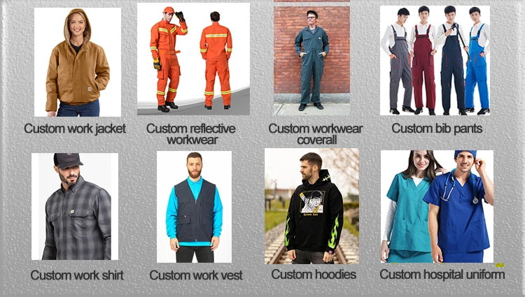 Sleeve Work Clothes Suit Reflective Factory Working Suit Workwear