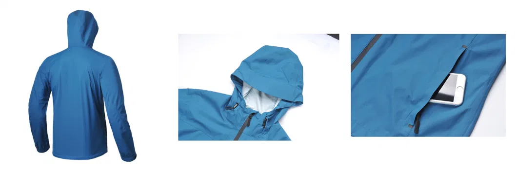 Lightweight Men Windbreaker Breathable Rain Jacket Outdoor Waterproof Windproof Hoody Jackets