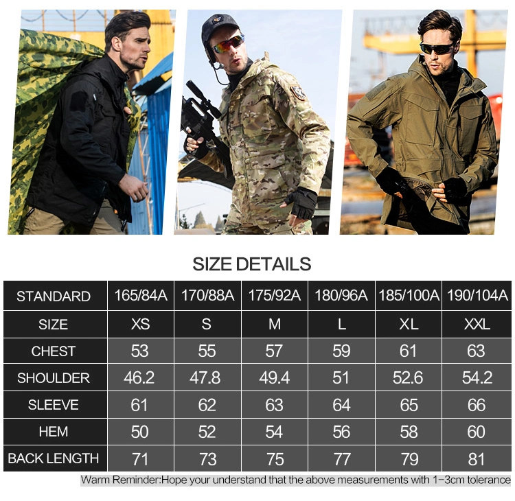 Outdoor Hunting Mens Professional Sports Windbreaker Jacket