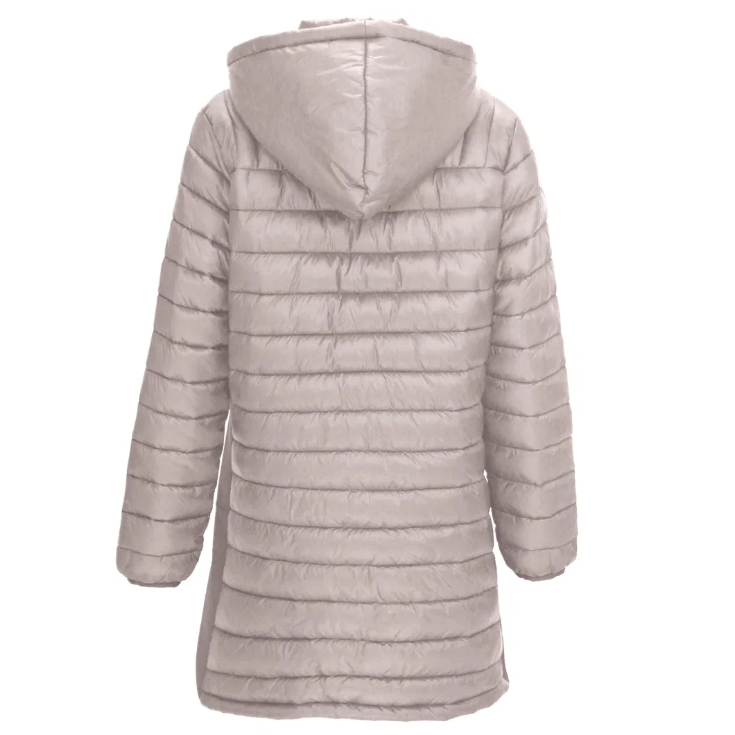 Custom Winter Warm Puffer Coat Women Long Jackets