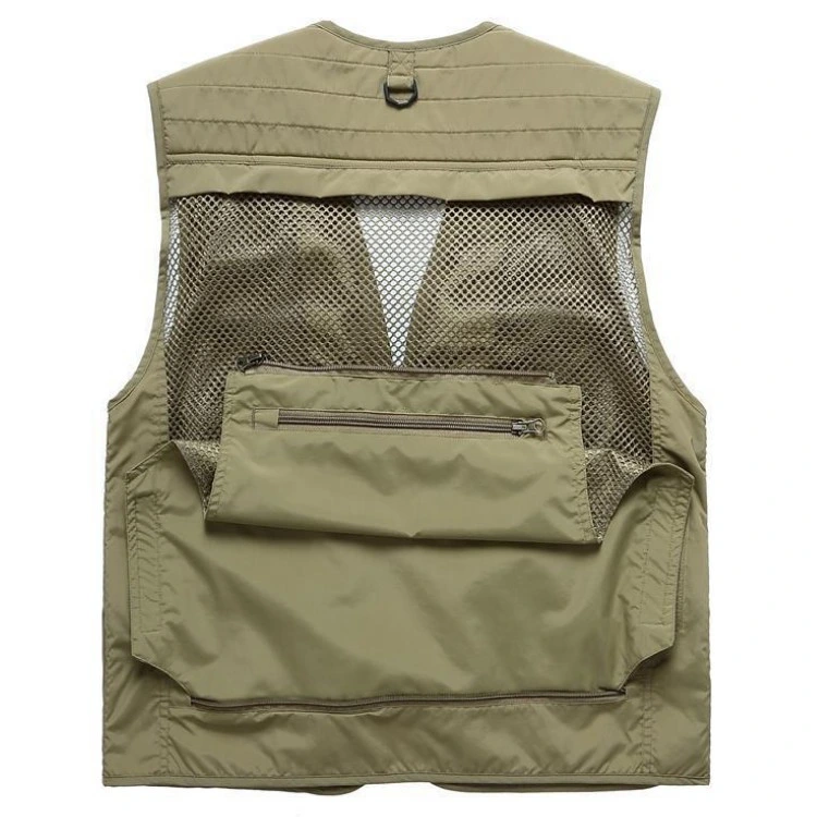 Outdoor Fashion New Multi-Function Waterproof Fishing Hunting Riding Running Survey or Safety Vest