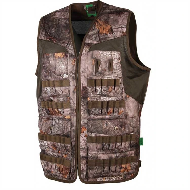 Mens Custom Logo Camo Production Outdoor Hunting Vests