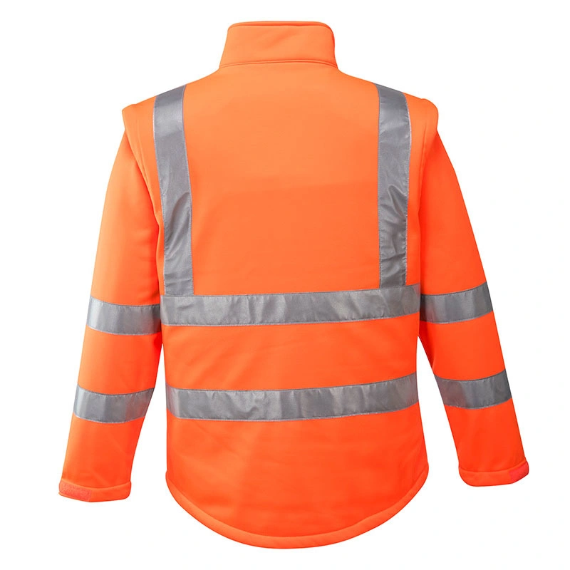 Manufacturer China Construction Workwear Safety Red Jacket Workwear