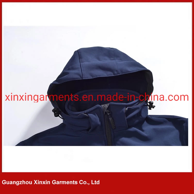 Factory Wholesale Custom High Quality Softshell Fleece Jacket for Men (J476)