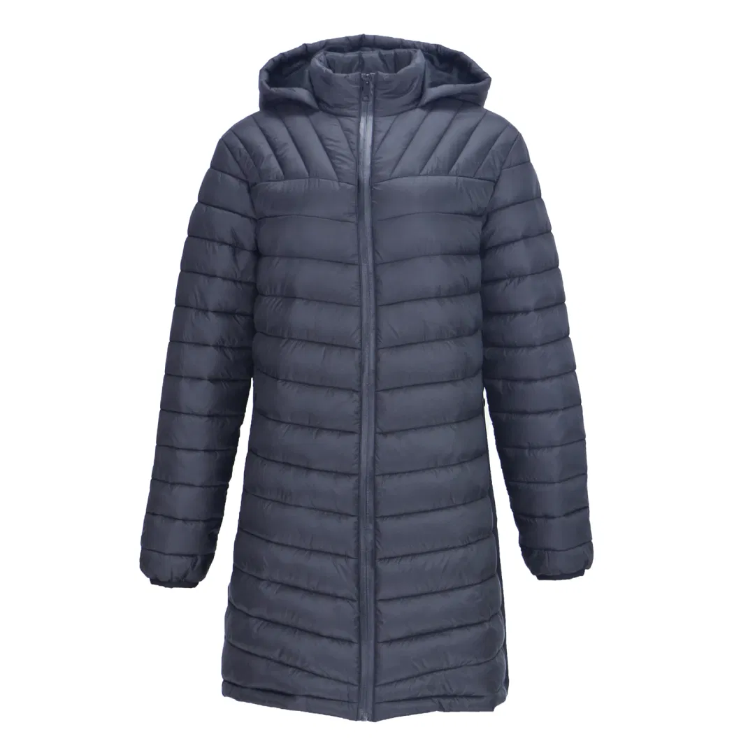 Custom Winter Warm Puffer Coat Women Long Jackets