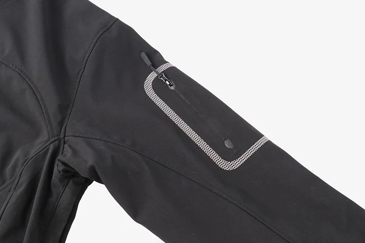 Wholesale Black Outdoor Rain Softshell Jacket Softshell Waterproof Windbreaker Custom Logo Men Jacket