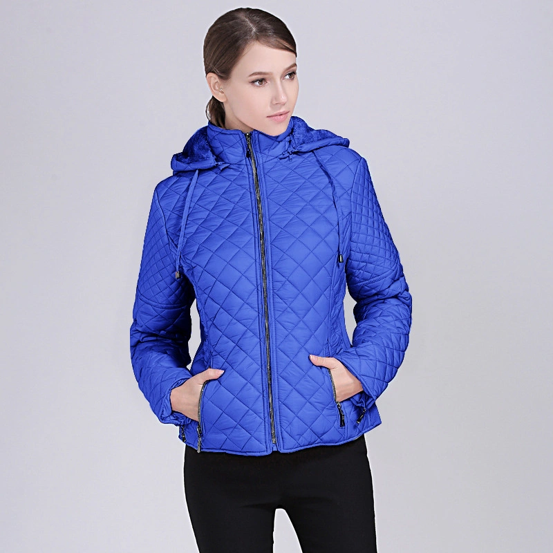 Women&prime;s Cotton Padded Coat Parkas Puffer Down Winter Jacket