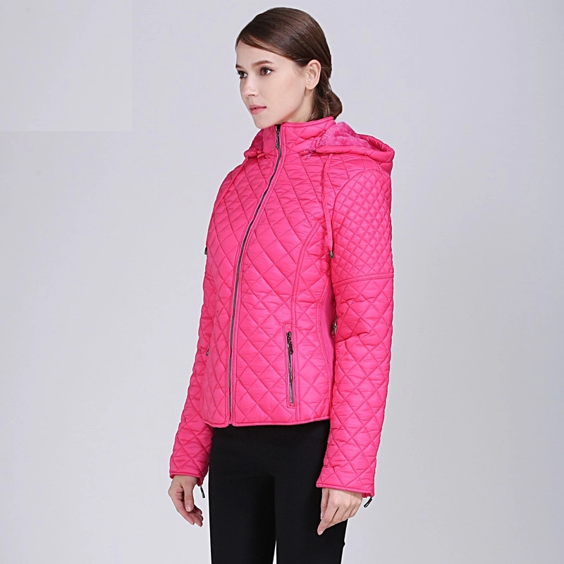 Women&prime;s Cotton Padded Coat Parkas Puffer Down Winter Jacket