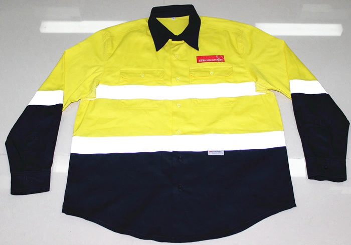 Wholesale Customized Men Cotton High Visibility Work Wear Manufacturers