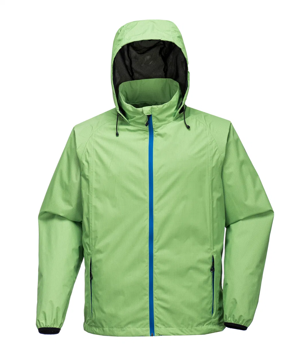 Hooded Lightweight Mens and Women Windbreaker Jacket