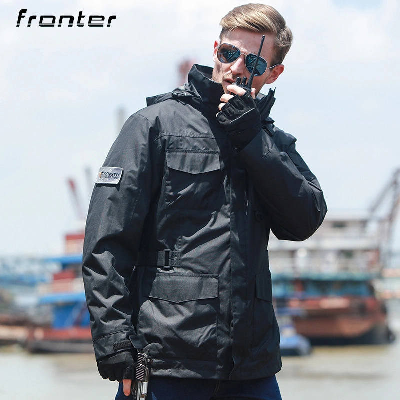 Wholesale Outdoor 3 in 1 Hard Shell Hiking Waterproof Mens Jacket