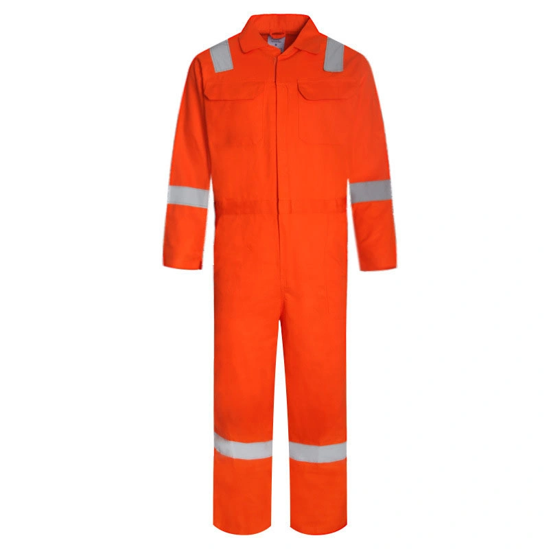 High Quality 100%Cotton Overalls Men Custom Design Anti-Static Reflective Safety Labor Workwear